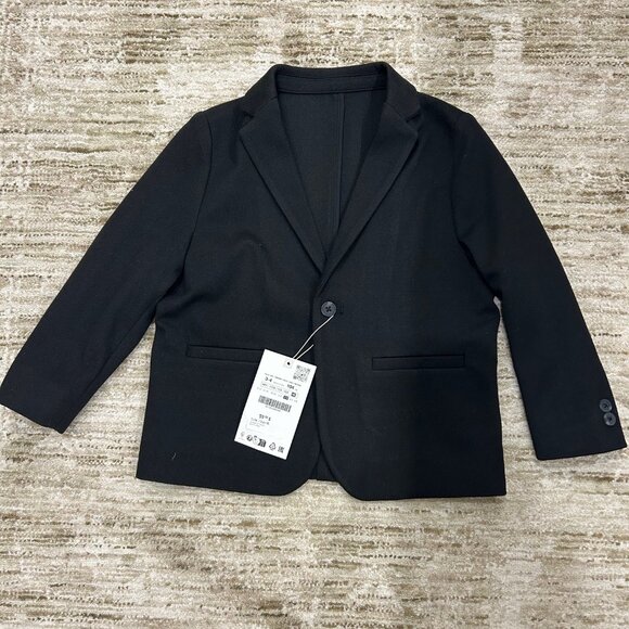 Never Been Worn Zara Boys Suit Jacket (Black) - Picture 1 of 2